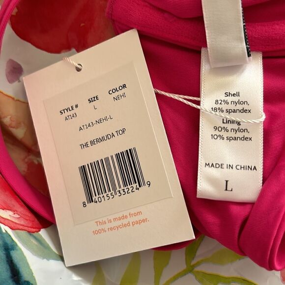 ANDIE Swim: The Bermuda Top in Nehi - Picture 7 of 8